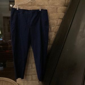 Talbot’s navy crops